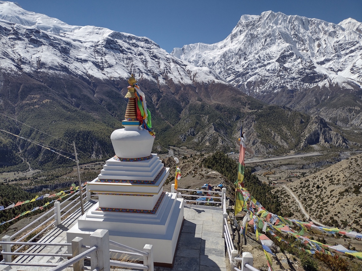 Mountains from Ngawal