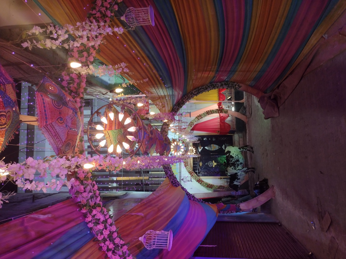 Holiday lights in Nautanwah