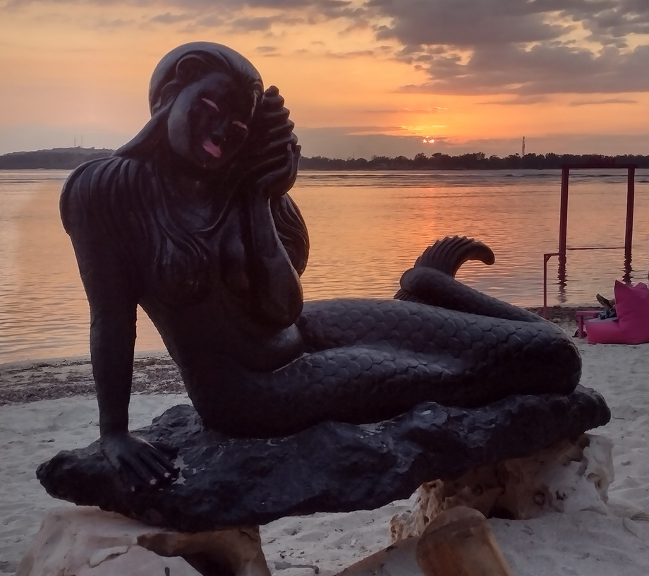 Mermaid by the sea