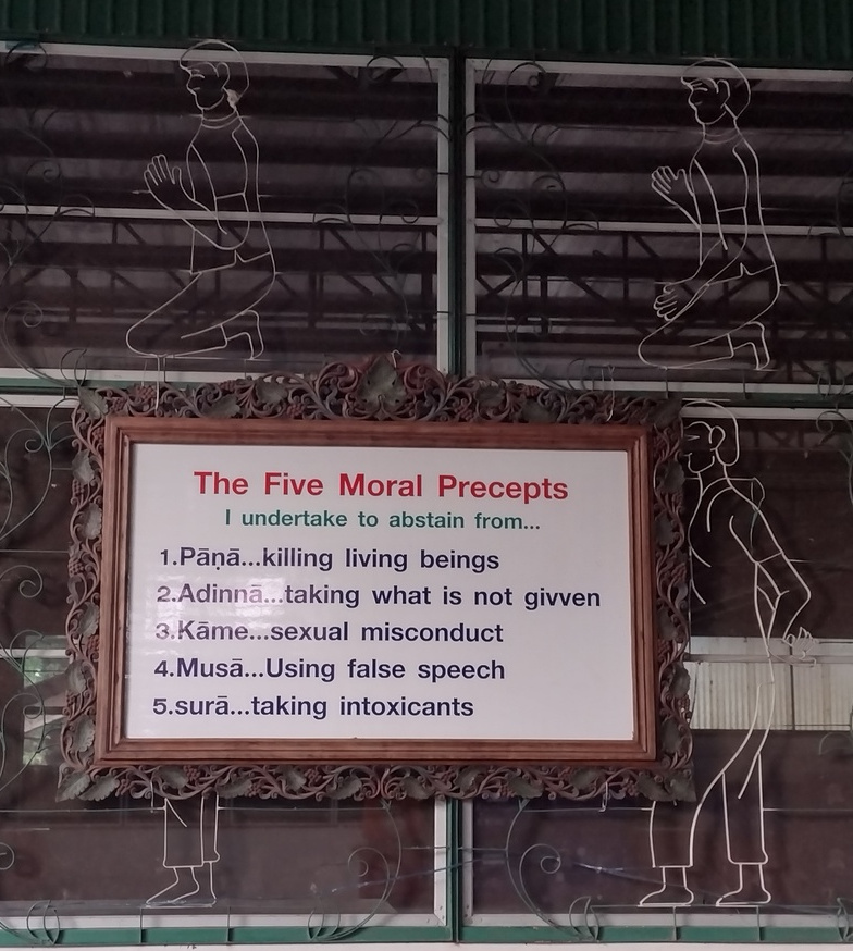The Buddhist Precepts