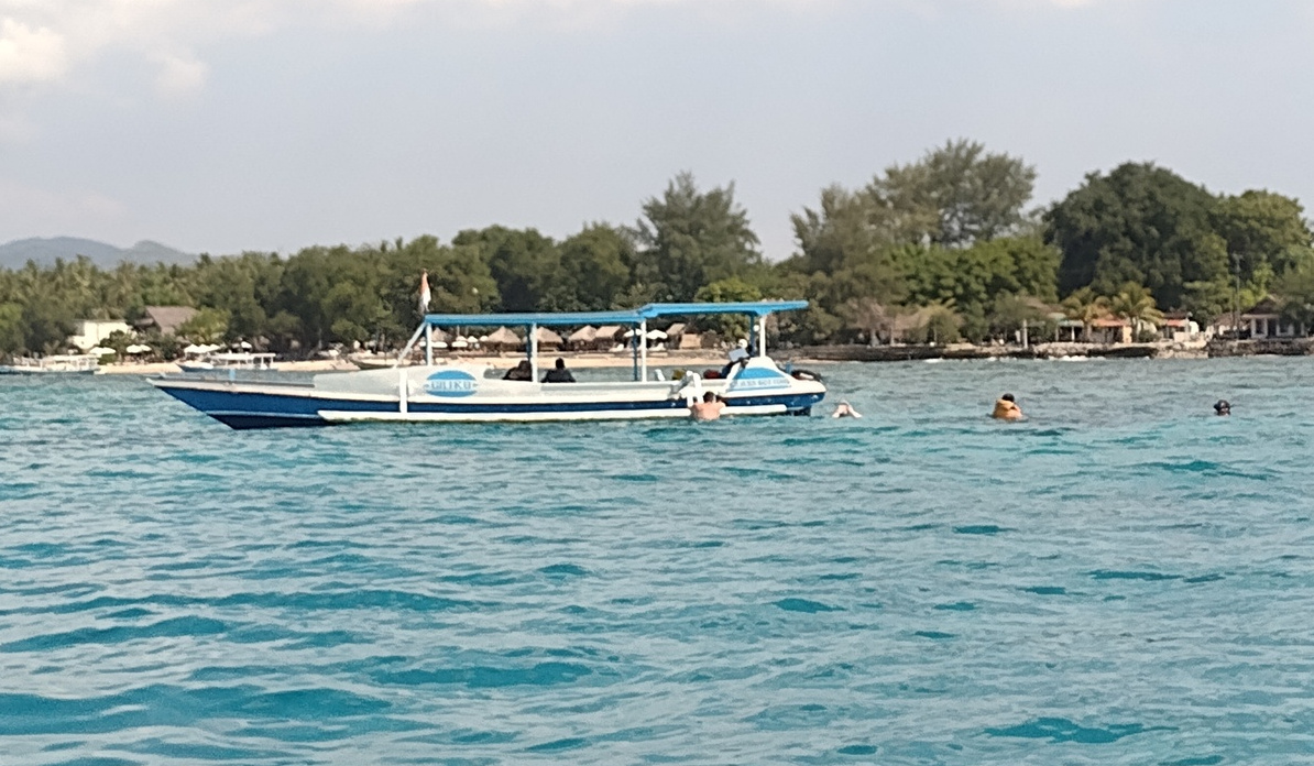 view from the boat