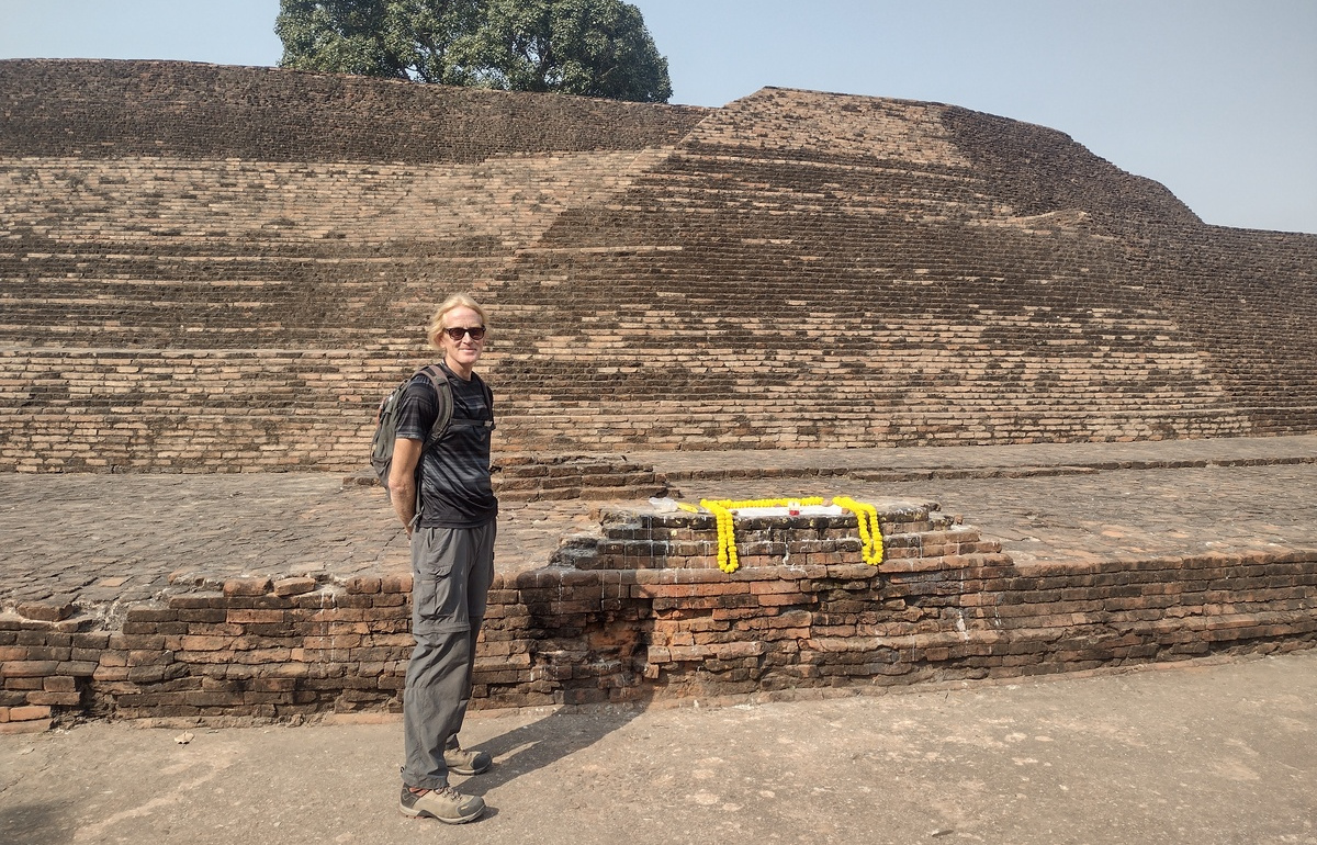 Me at Sujata Stupa