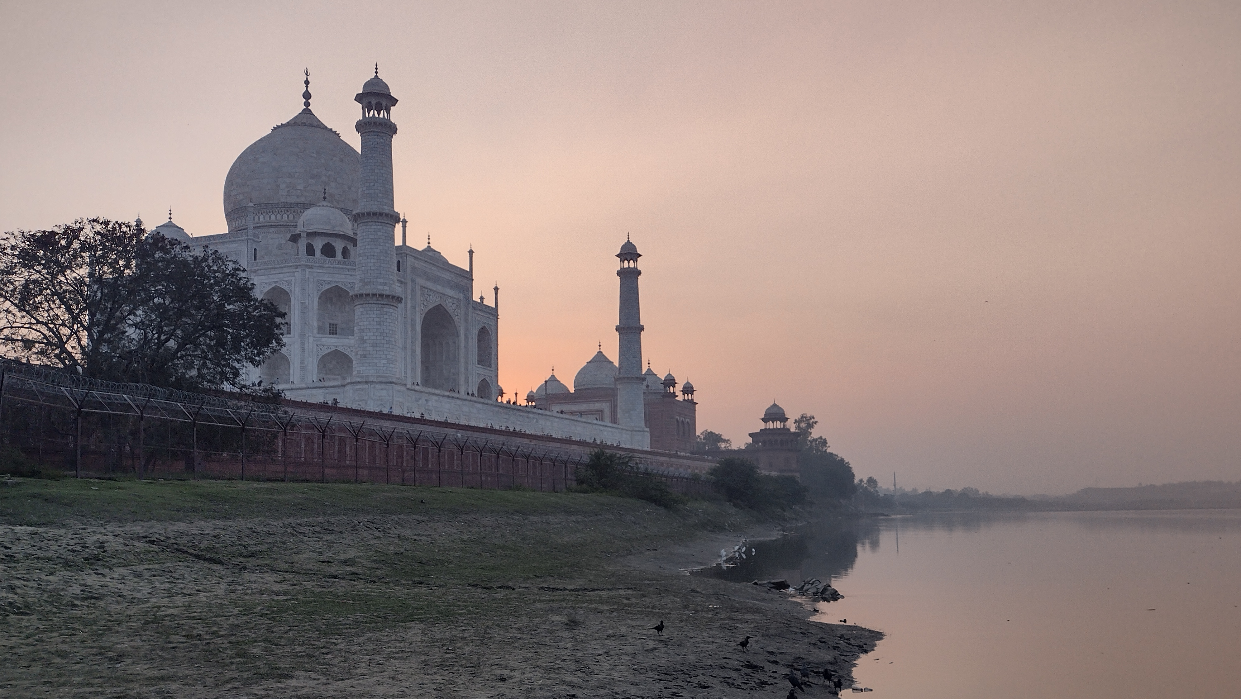 Taj Mahal at Sunset